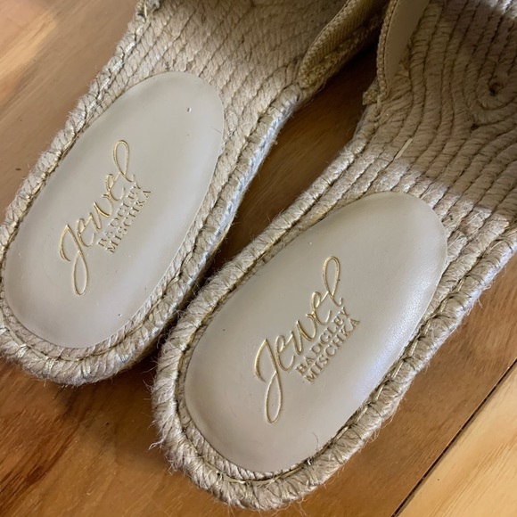 Jewel by Badgley Mischka embellished espadrilles 7 - Picture 2 of 5